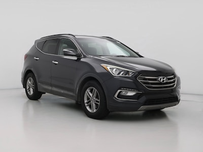 Blue 2017 Hyundai Santa Fe Sport