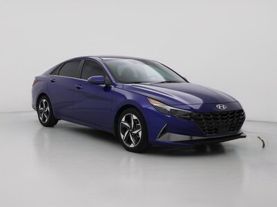 Blue 2021 Hyundai Elantra Limited