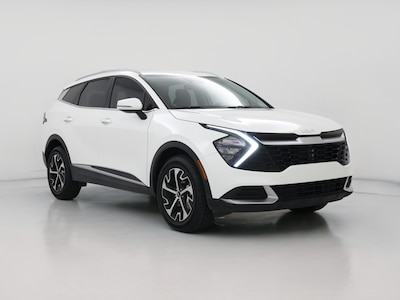 White 2023 Kia Sportage Hybrid EX