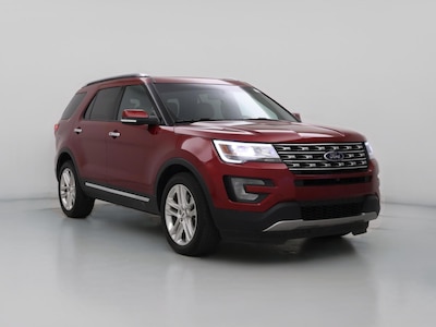 Red 2016 Ford Explorer Limited
