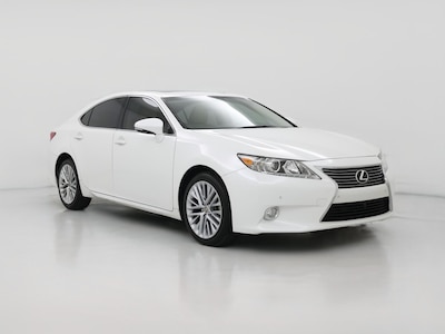 White 2015 Lexus ES 350