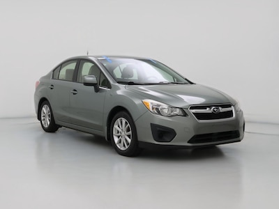 Green 2014 Subaru Impreza 2.0I Premium