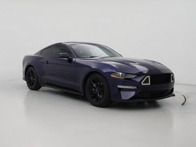 Blue 2019 Ford Mustang Ecoboost