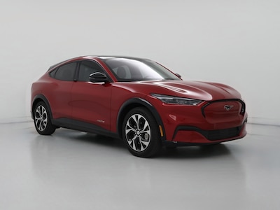 Red 2021 Ford Mustang Mach-E Premium