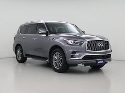 Gray 2021 Infiniti QX80 Luxe