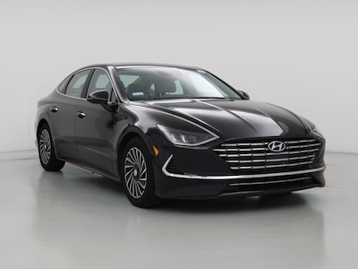 Black 2021 Hyundai Sonata Hybrid SEL