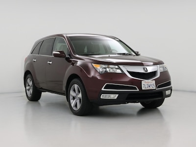 Red 2013 Acura MDX