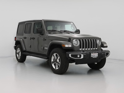 Gray 2022 Jeep Wrangler Unlimited Sahara