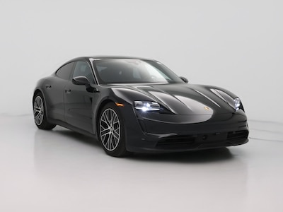 Black 2022 Porsche Taycan Electric
