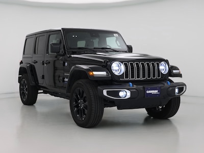 Black 2024 Jeep Wrangler 4XE PHEV Sahara