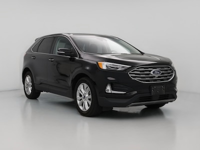 Black 2022 Ford Edge Titanium