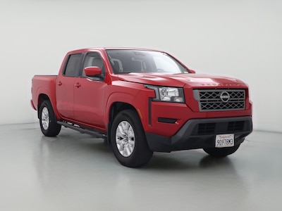 Red 2022 Nissan Frontier SV