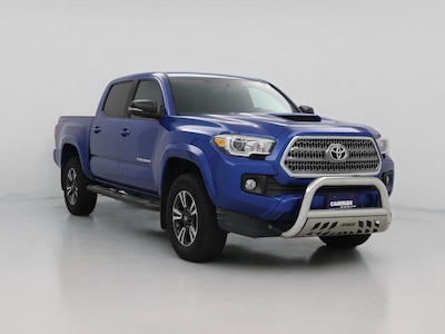 Blue 2017 Toyota Tacoma TRD Sport