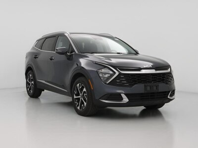 Gray 2023 Kia Sportage Hybrid EX