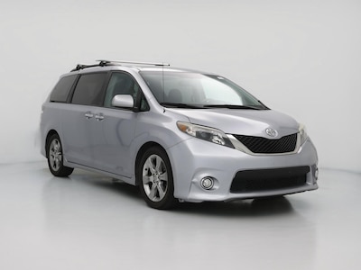 Silver 2013 Toyota Sienna SE