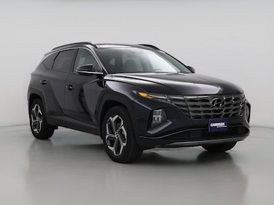 Blue 2024 Hyundai Tucson Hybrid Limited