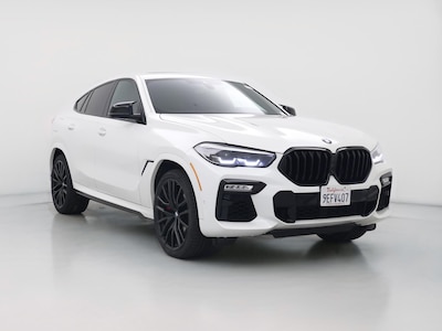 White 2021 BMW X6 M50i