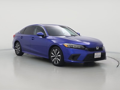 Blue 2022 Honda Civic EX
