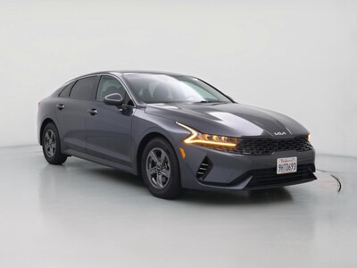 Gray 2022 Kia K5 LXS