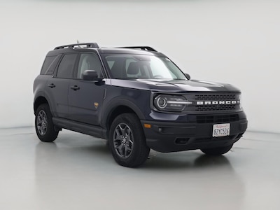 Blue 2022 Ford Bronco Sport Badlands