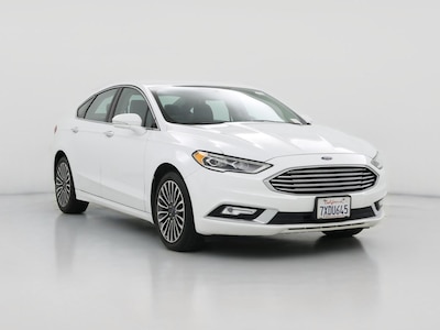 White 2017 Ford Fusion SE