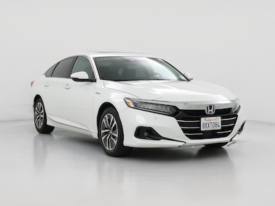 White 2021 Honda Accord Hybrid EX-L