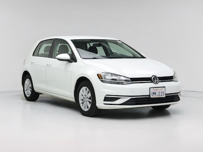 White 2019 Volkswagen Golf S