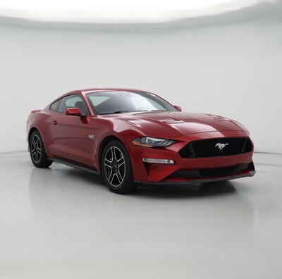 Red 2021 Ford Mustang GT