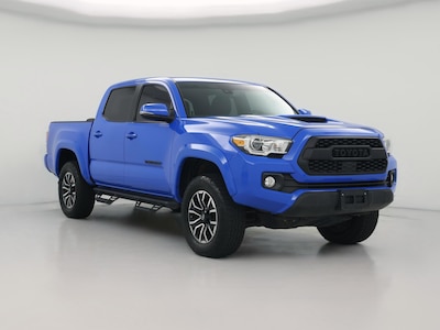 Blue 2020 Toyota Tacoma TRD Sport