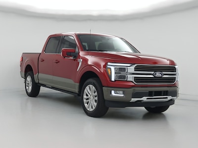 Red 2025 Ford F150 King Ranch