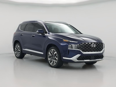 Blue 2023 Hyundai Santa Fe Calligraphy
