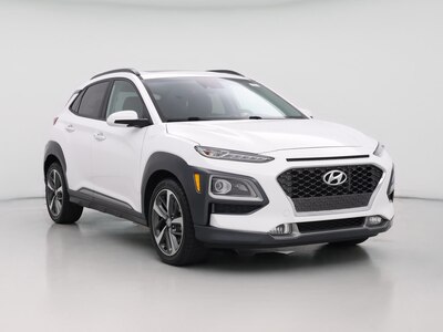 White 2021 Hyundai Kona Limited