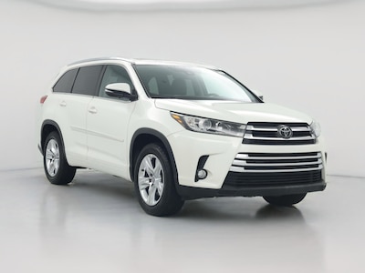 White 2017 Toyota Highlander Limited