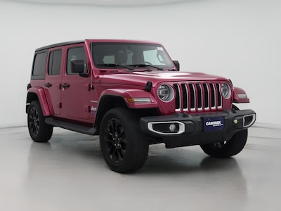 Pink 2021 Jeep Wrangler 4XE PHEV Unlimited Sahara