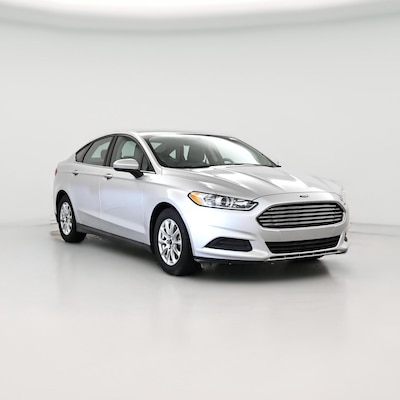 Silver 2015 Ford Fusion S