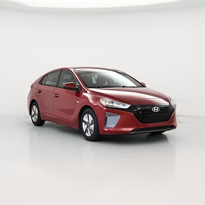 Red 2019 Hyundai Ioniq Hybrid Blue