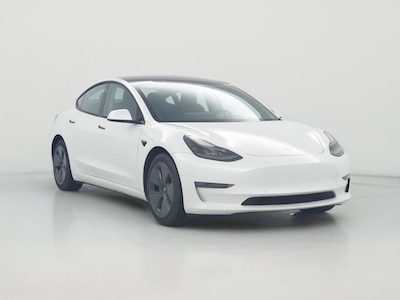 White 2021 Tesla Model 3 Long Range