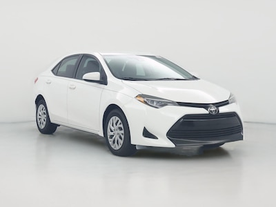 White 2019 Toyota Corolla LE