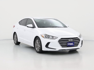 White 2018 Hyundai Elantra SEL