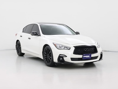 White 2021 Infiniti Q50 Luxe