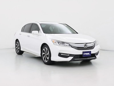 White 2017 Honda Accord EX-L