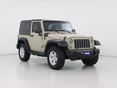 Tan 2017 Jeep Wrangler Sport