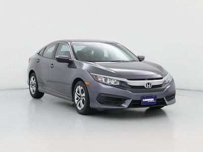 Gray 2018 Honda Civic LX