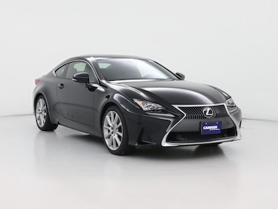 Black 2015 Lexus RC 350