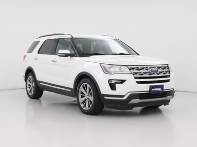 White 2018 Ford Explorer Limited