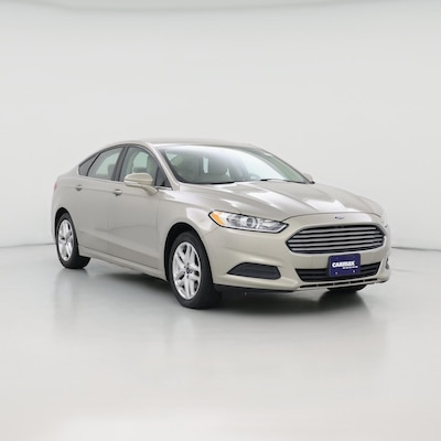 Tan 2015 Ford Fusion SE