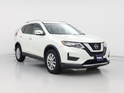 White 2018 Nissan Rogue SV