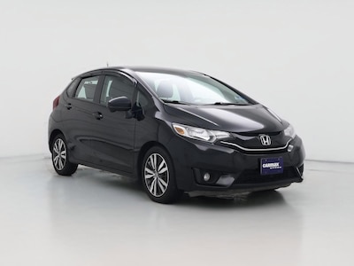 Black 2017 Honda Fit EX