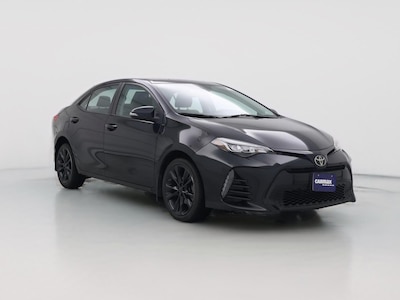 Black 2018 Toyota Corolla XSE