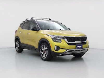 Yellow 2022 Kia Seltos SX